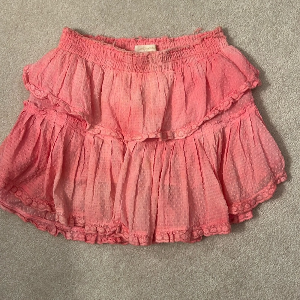 Loveshack Fancy Ruffle Skirt